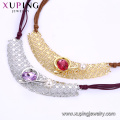 necklace-00639 xuping 2018 nuevo diseño de lujo collar de mujer con cristal y perla